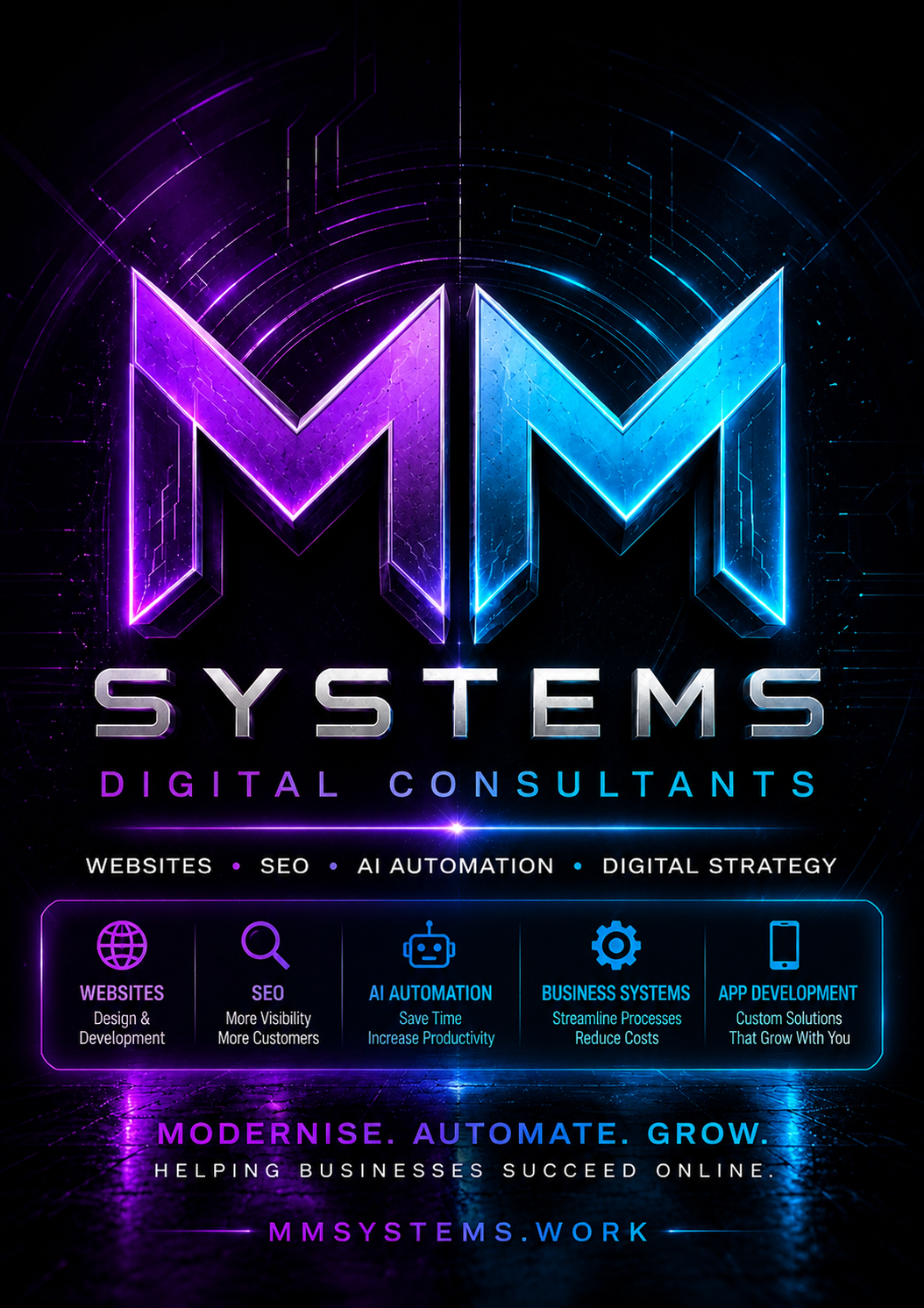 MM Systems logo