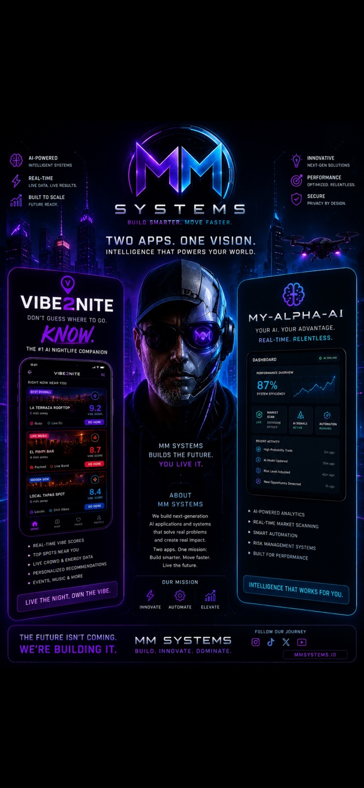 MM Systems project vision showcase